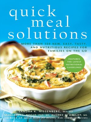 Quick Meal Solutions - ebook